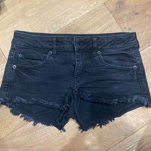 AE Black Super Stretch Super Low Shortie
